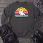 Good Vibes And Spooky Nights Sweatshirt
