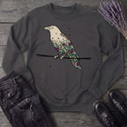 Crow Roses Silhouette Sweatshirt