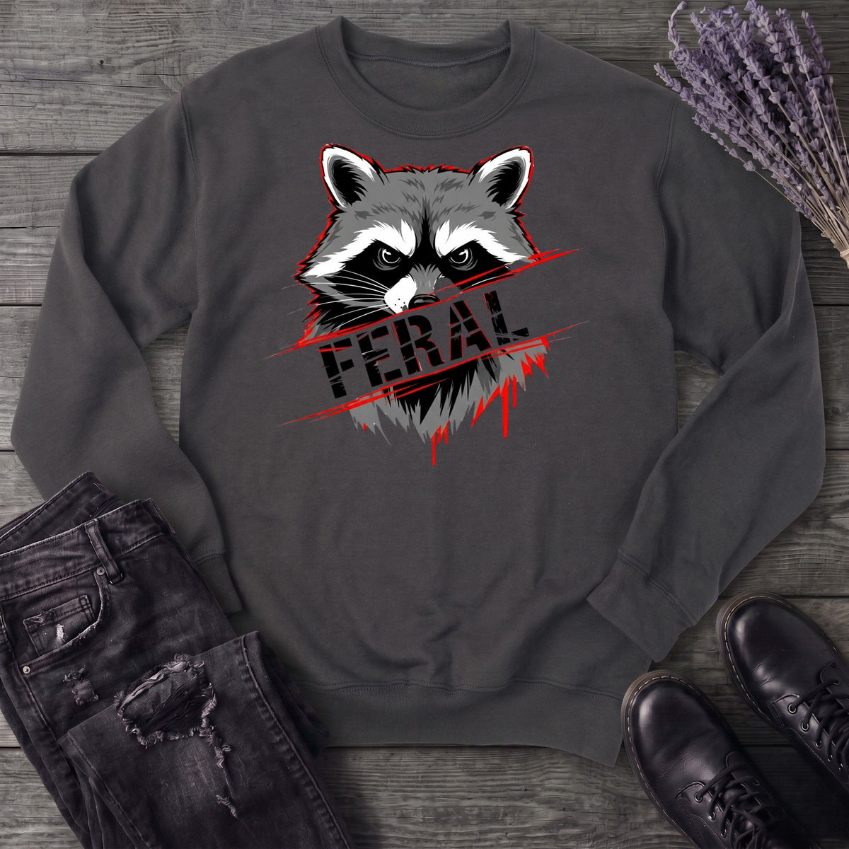 Feral Stencil Sweatshirt
