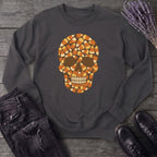 Candy Corn Skull Sweatshirt