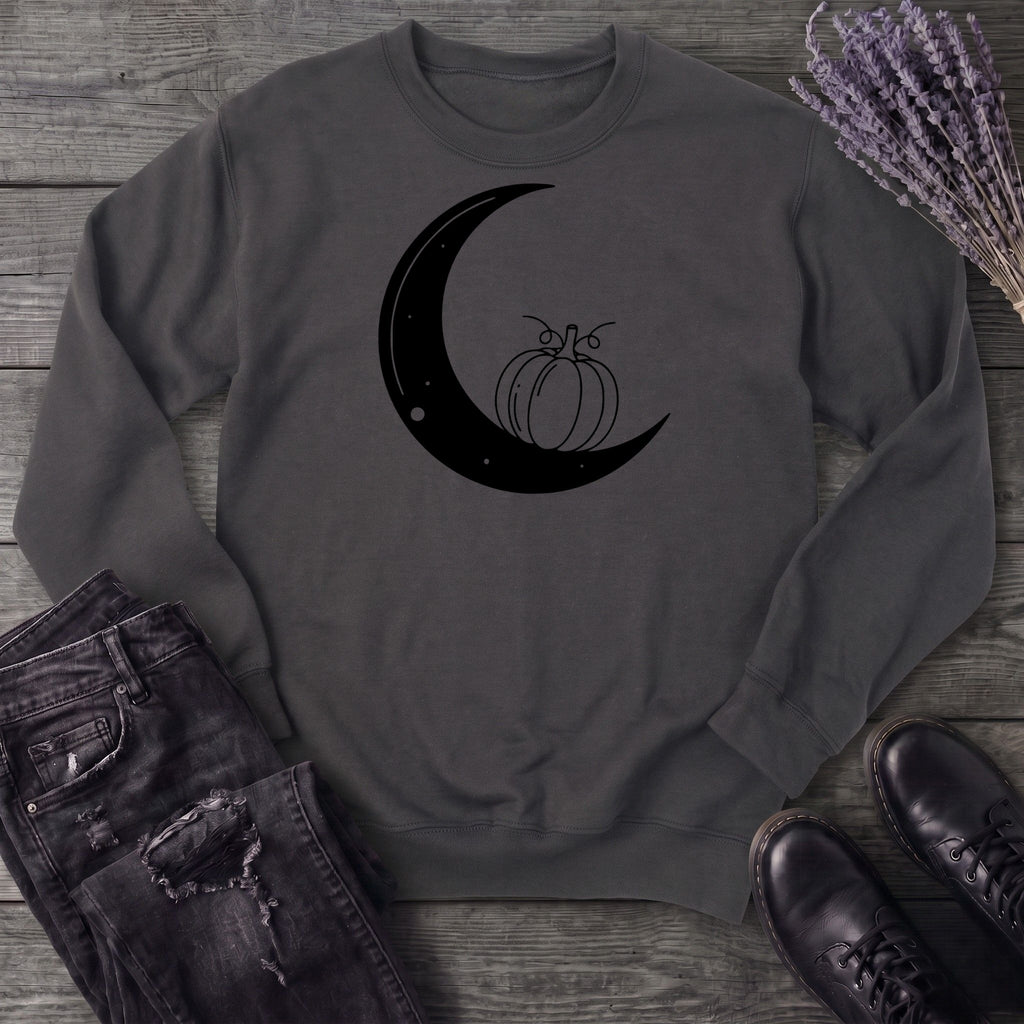 Moon And Pumpkin Sweatshirt