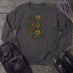 Crescent Moon Wildflowers Sweatshirt