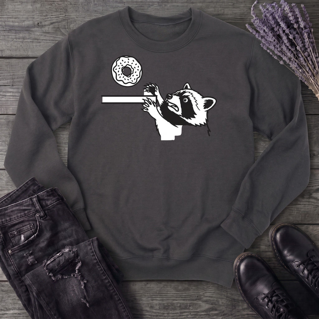 Raccoon Donut Sweatshirt