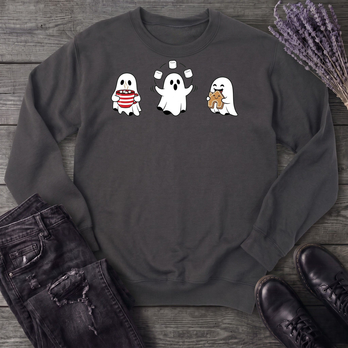 Hot Cocoa Ghosts Sweatshirt