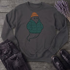 Puffer Coat Ghost Sweatshirt