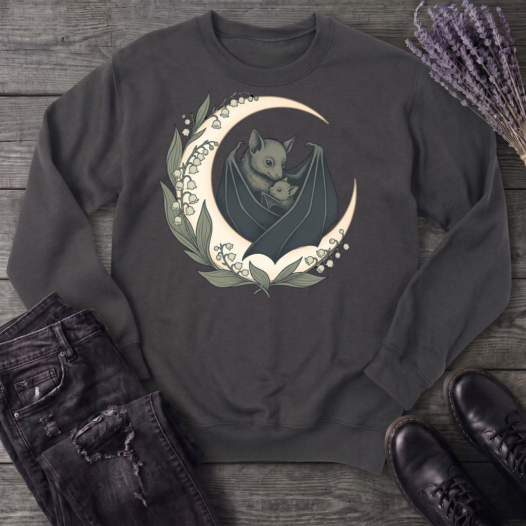 mom and baby bat Sweatshirt