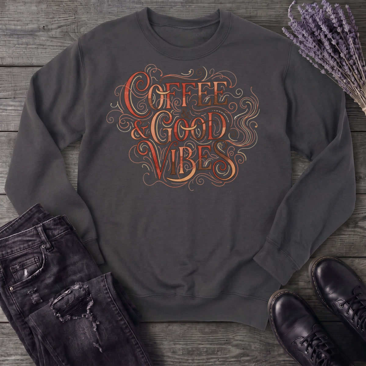 Coffee And Good Vibes Sweatshirt