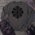 skeleton mandala Sweatshirt