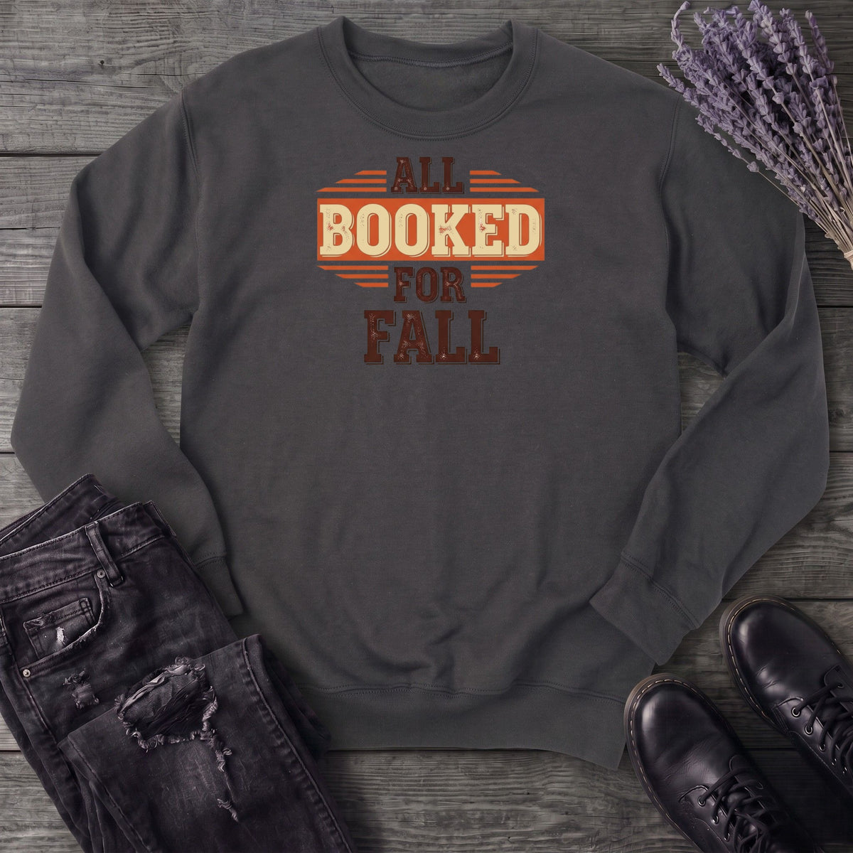 All Booked For Fall Sweatshirt