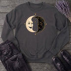 Comedy Tragedy Moons Sweatshirt