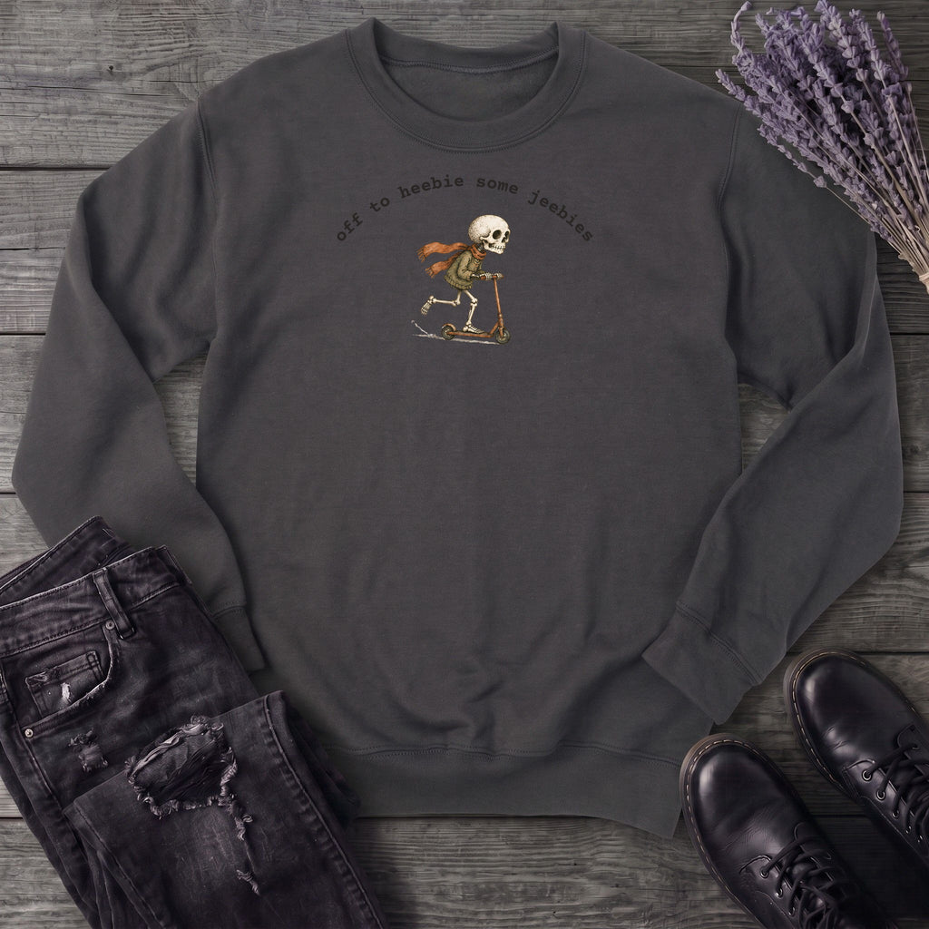 Off To Heebie Some Jeebies Sweatshirt