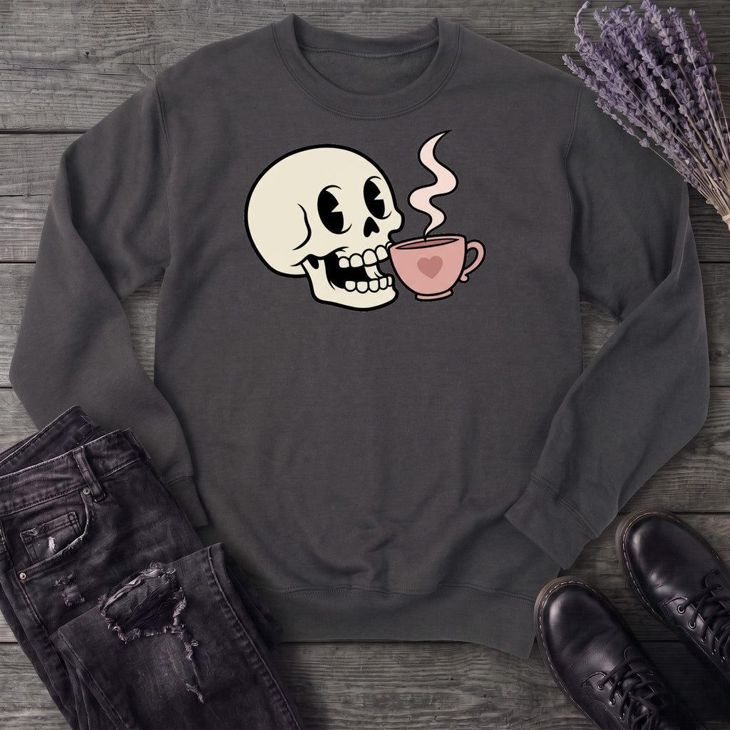 Skull Sip Sweatshirt