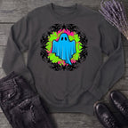 Grunge Star Ghost Sweatshirt