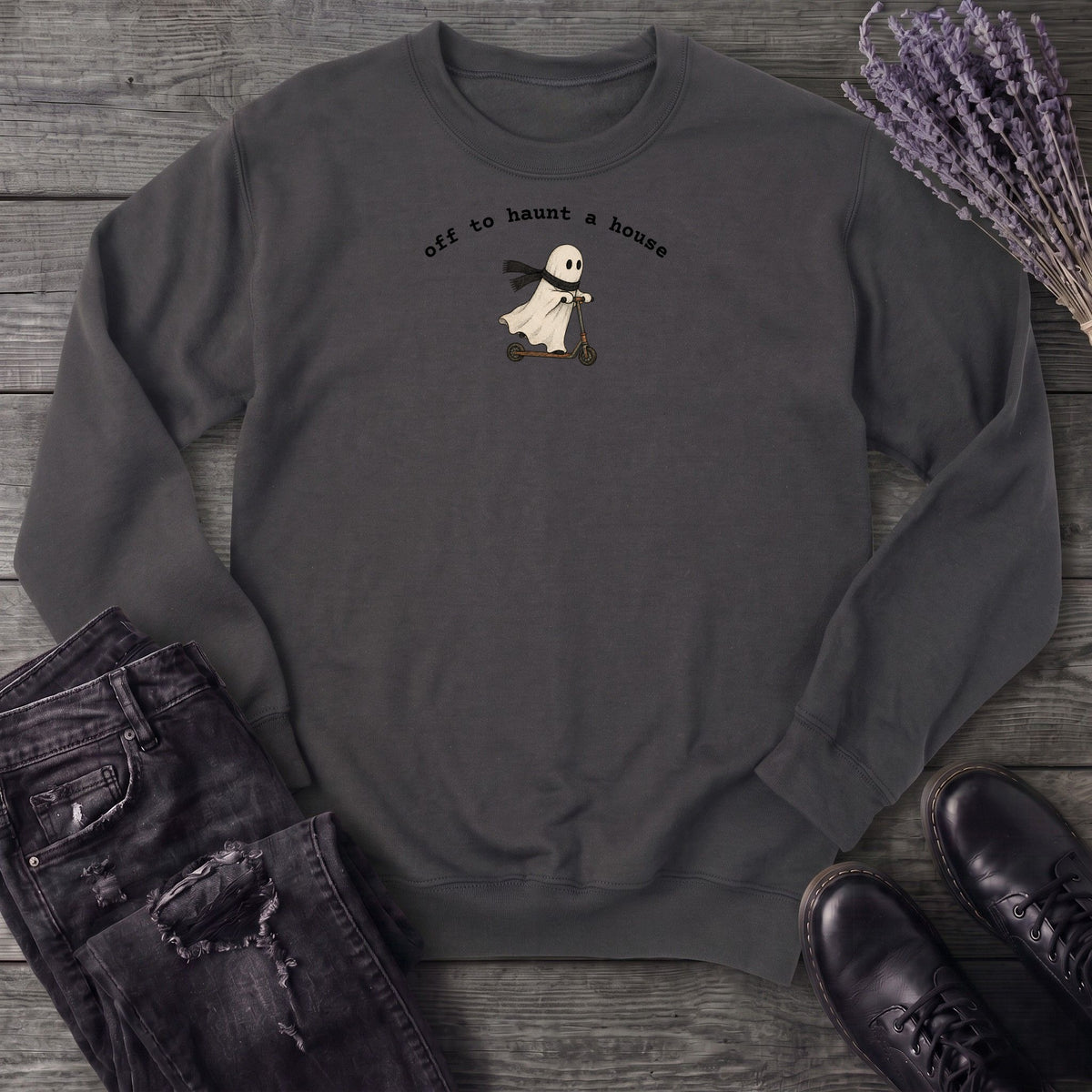 Off To Haunt A House Sweatshirt