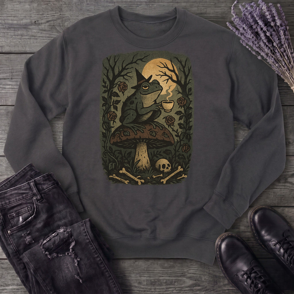 Frog Garden Sweatshirt