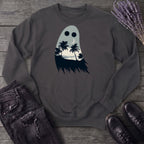tropical ghost silhouette Sweatshirt