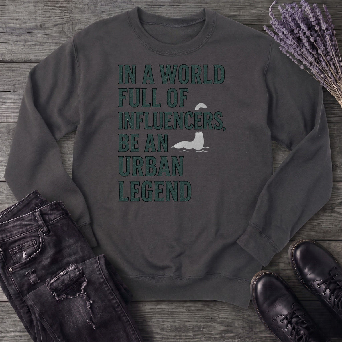 World Full Of Influencers Nessie Sweatshirt