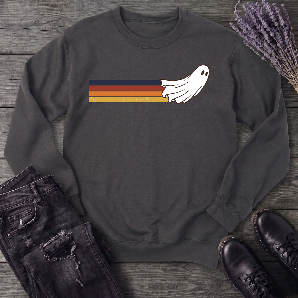 Retro Ghost Sweatshirt