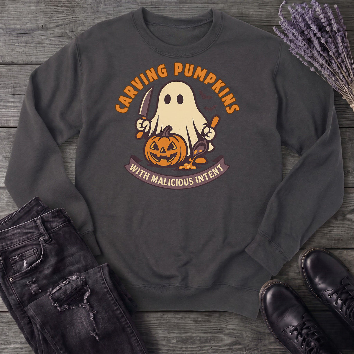 Carving Pumpkins Evolved Sweatshirt