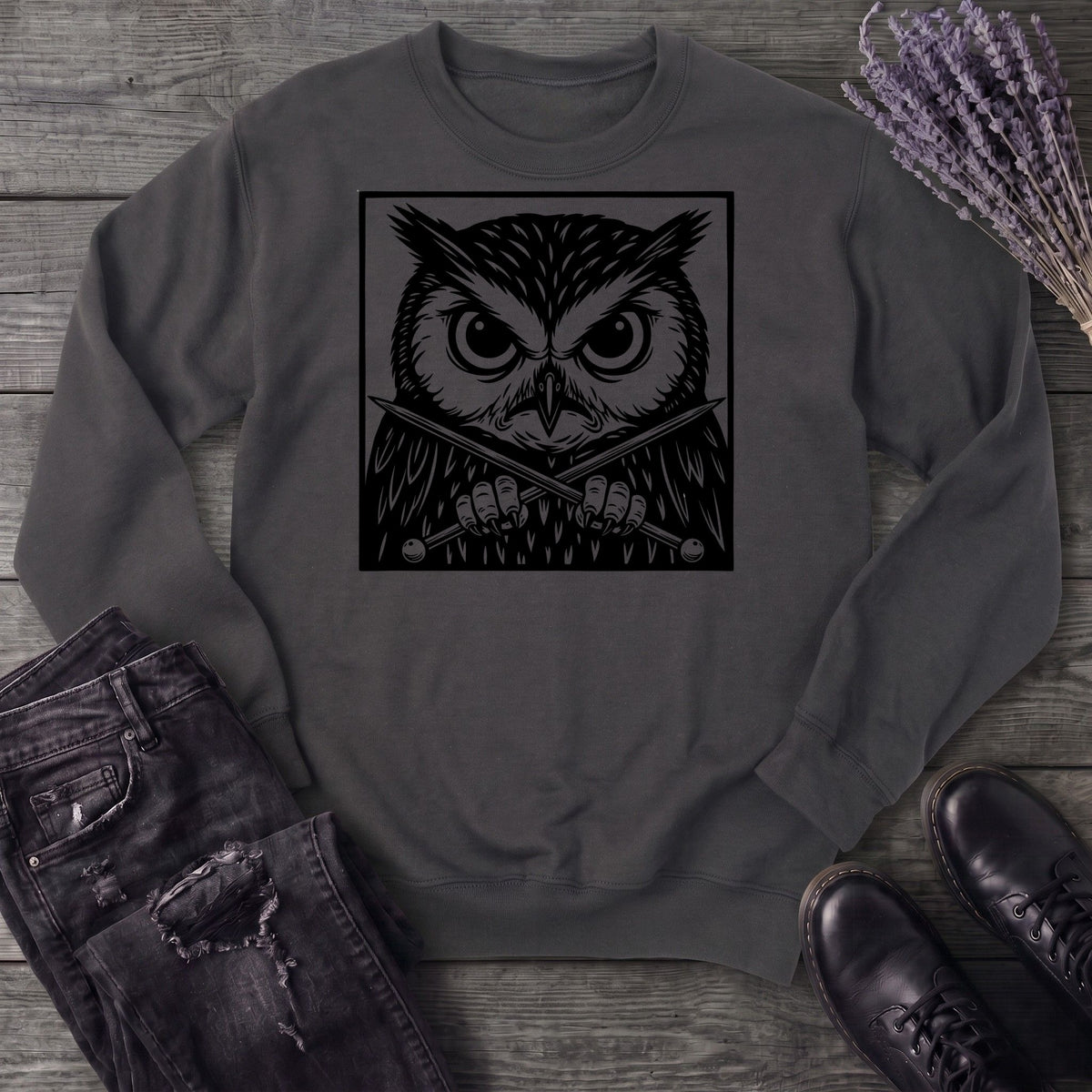 Owl Knitter Sweatshirt