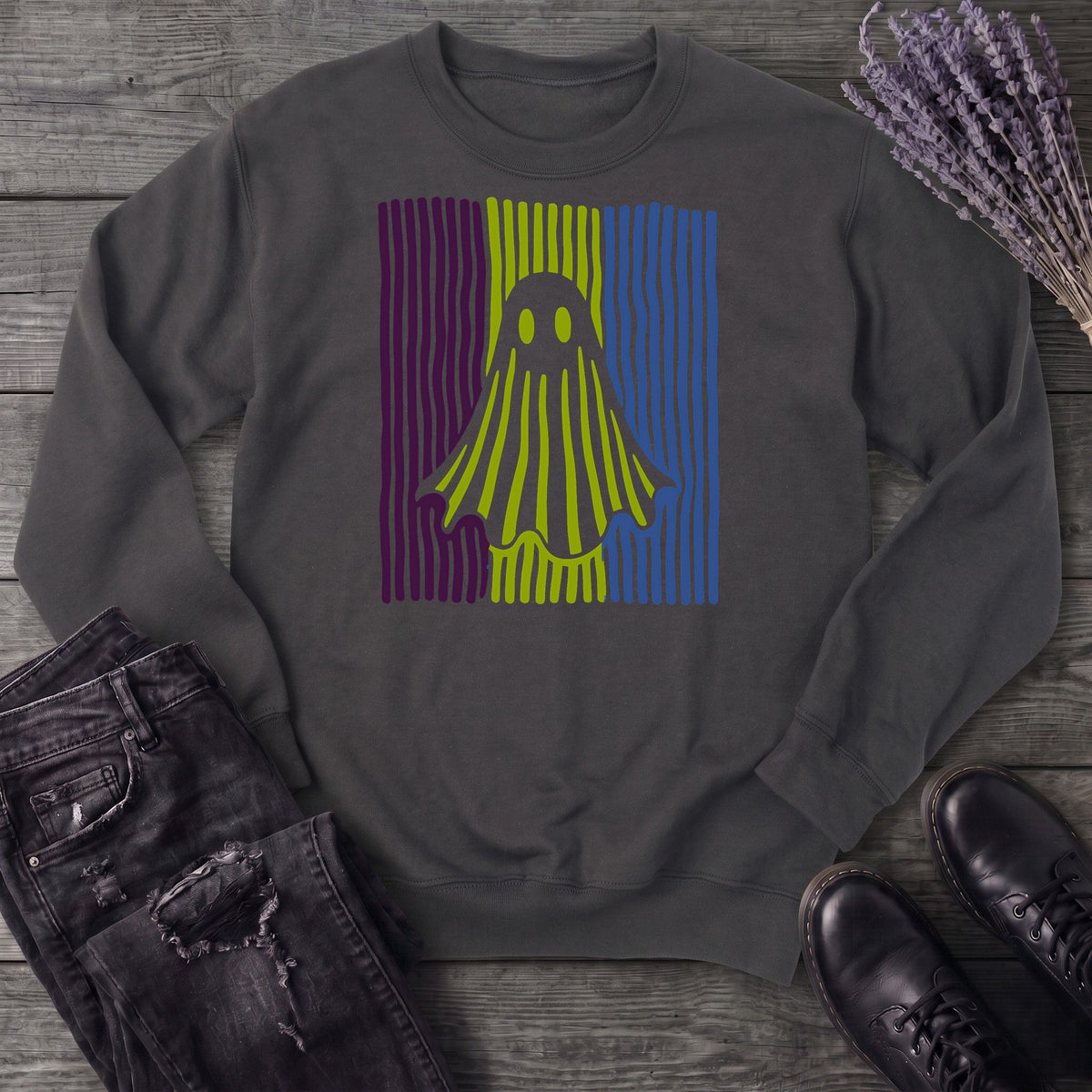 Ghost Stripes Sweatshirt