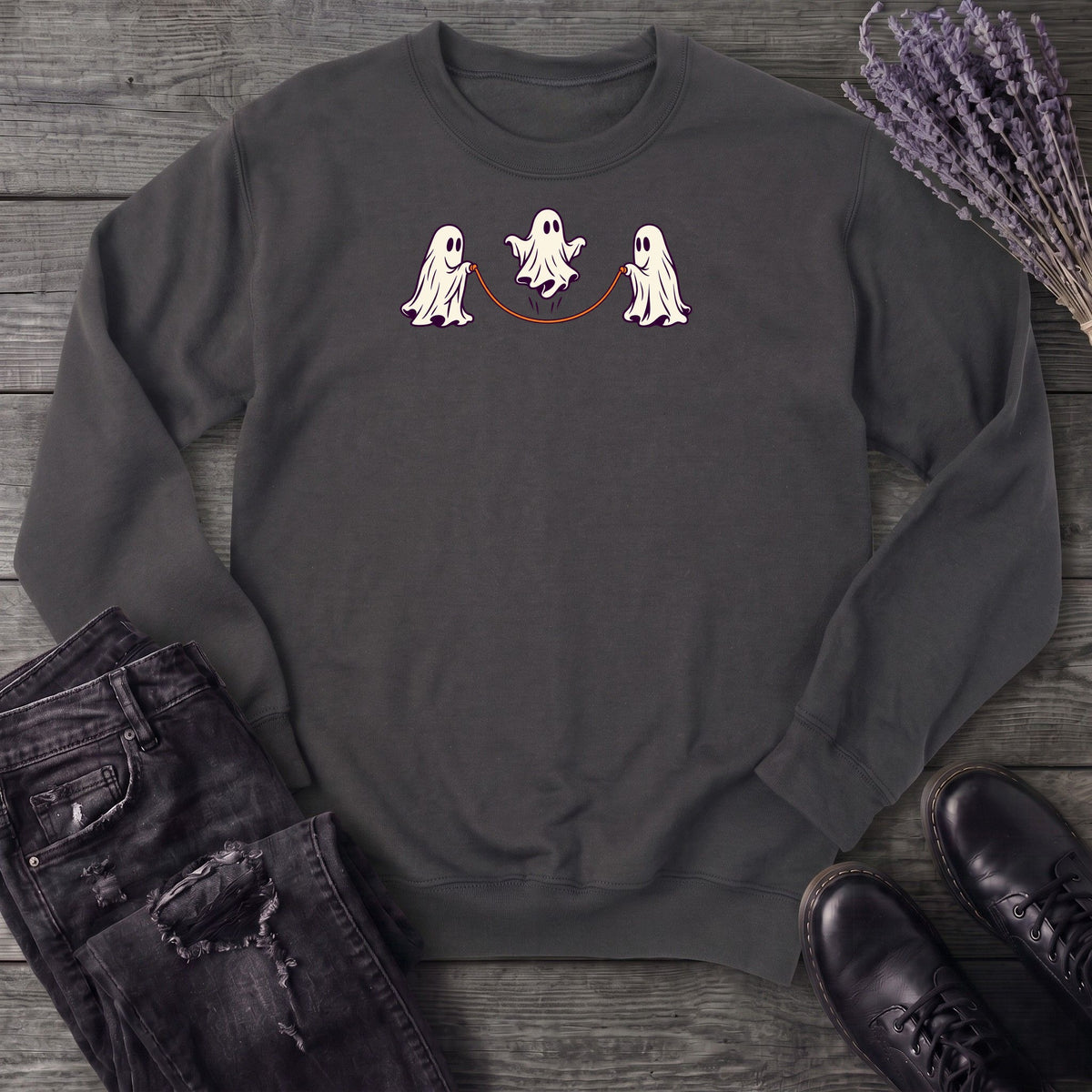 Jump Roping Ghosts Sweatshirt