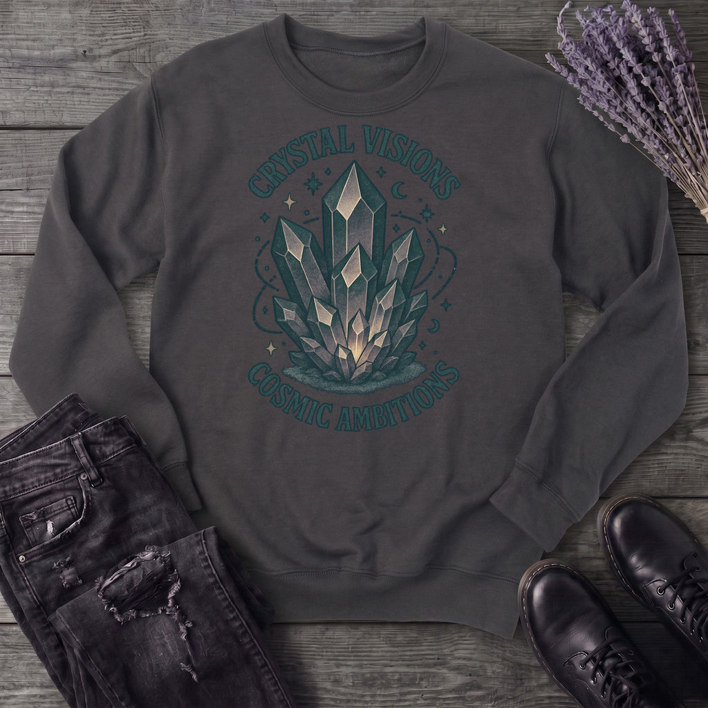 Crystal Visions Cosmic Ambitions Sweatshirt