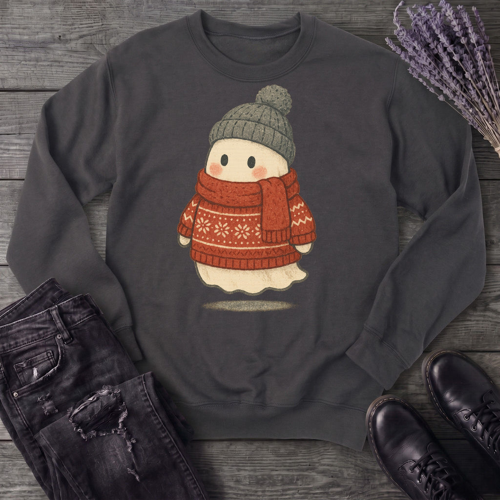 Christmas Sweater Ghost Sweatshirt