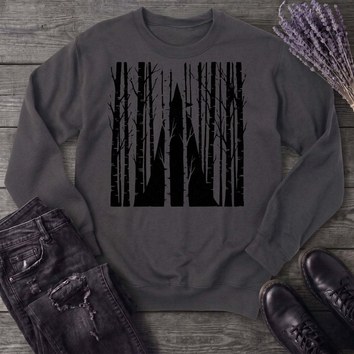 Witch Among The Trees Sweatshirt