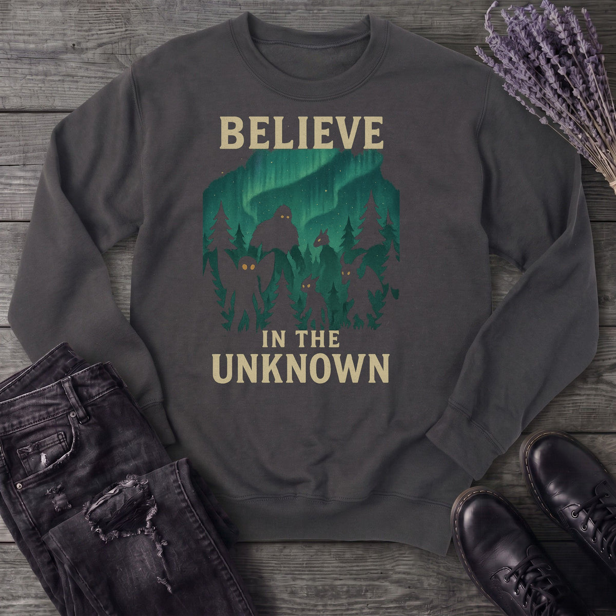 Believe In The Unknown Sweatshirt