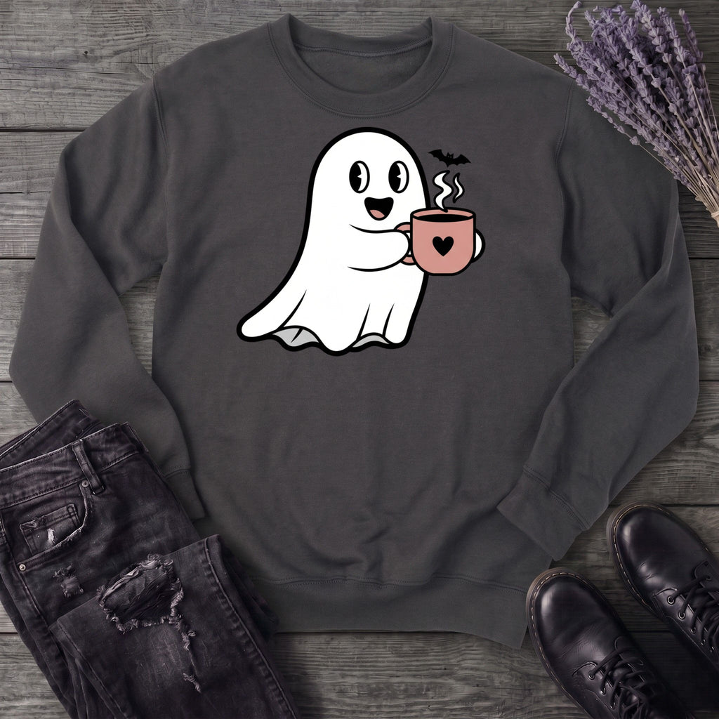 Ghost Heart Coffee Sweatshirt