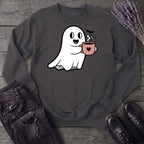 Ghost Heart Coffee Sweatshirt