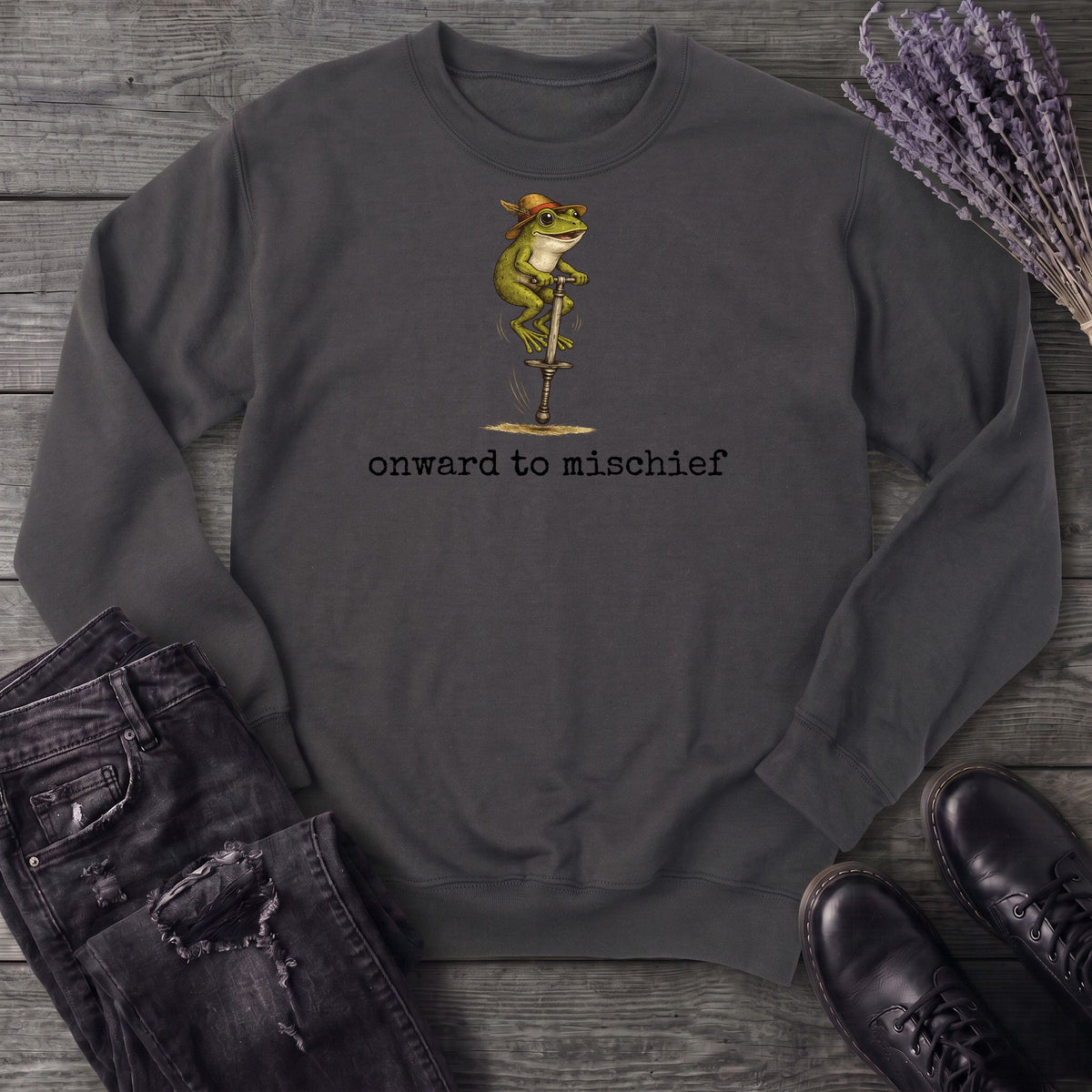Onward To Mischief Sweatshirt