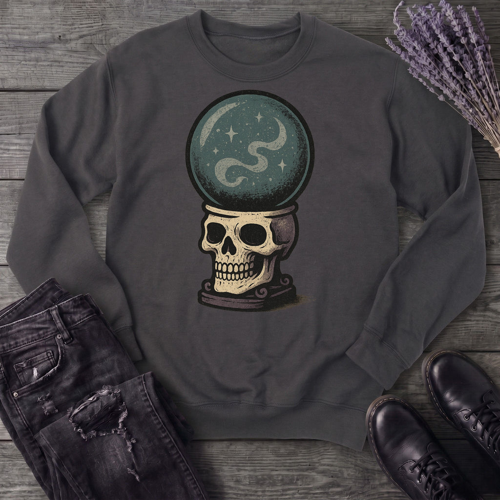 Crystal Ball Skull Sweatshirt