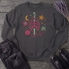 Ribbed Crochet Sweatshirt
