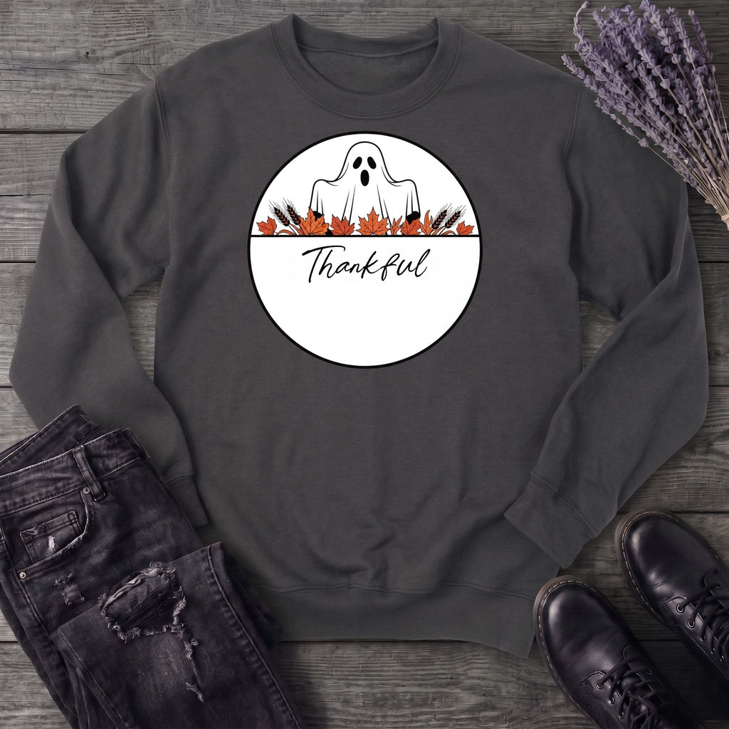 Ghost Thankful Badge Sweatshirt