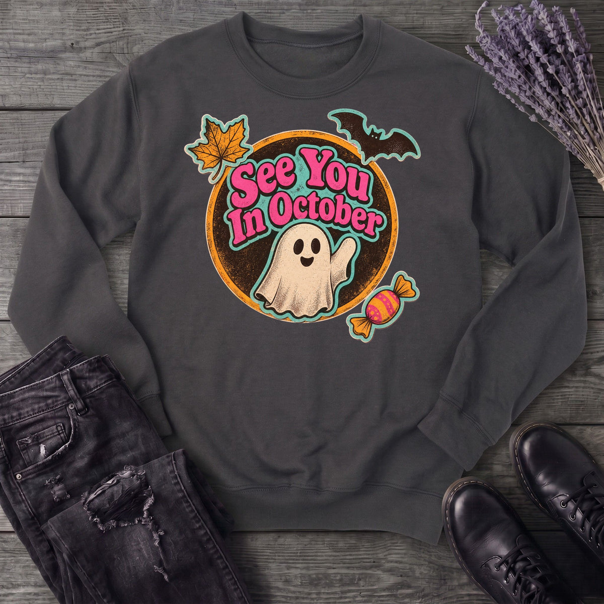 See You In October Sweatshirt