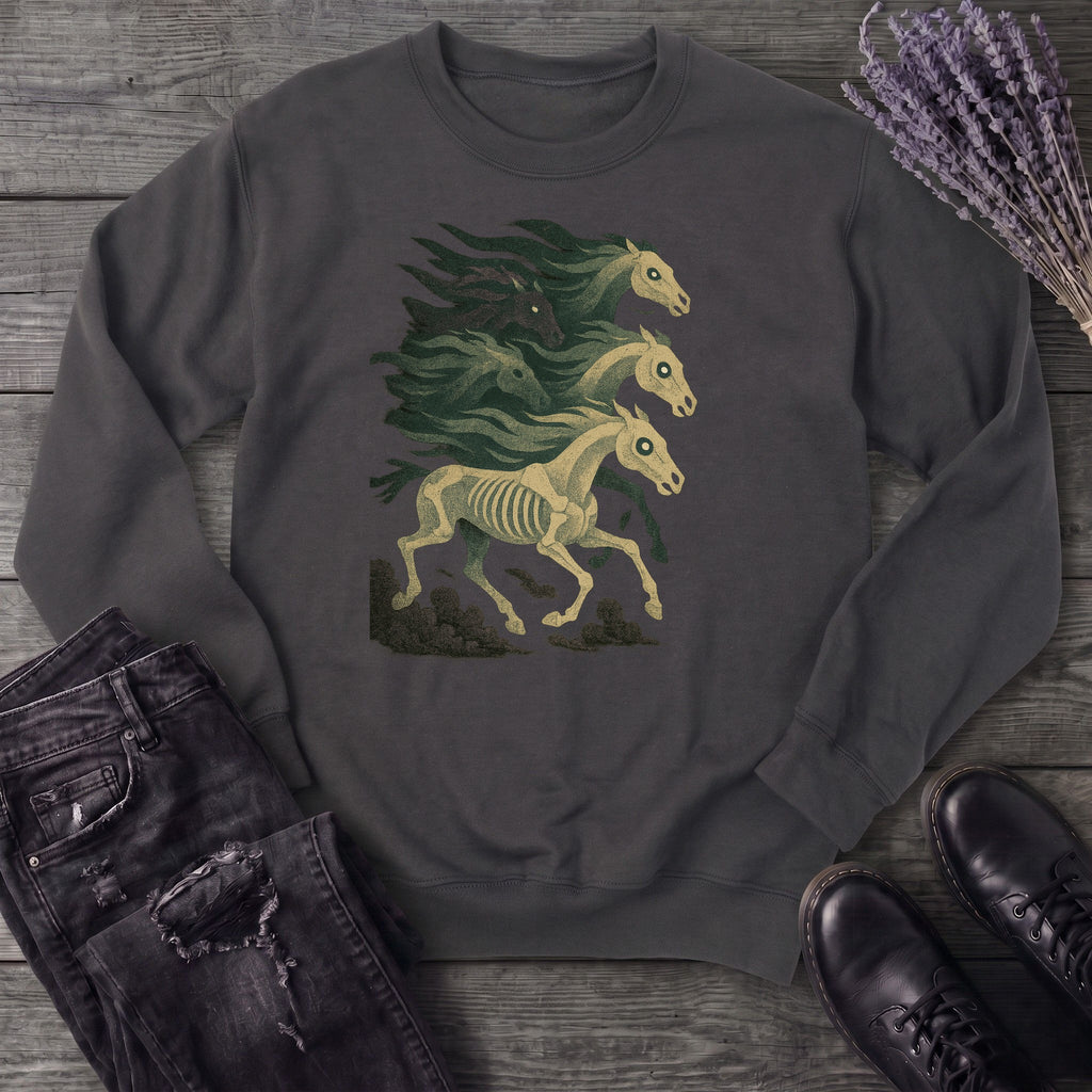 Stampeding Ghost Horses Sweatshirt