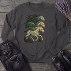 Stampeding Ghost Horses Sweatshirt