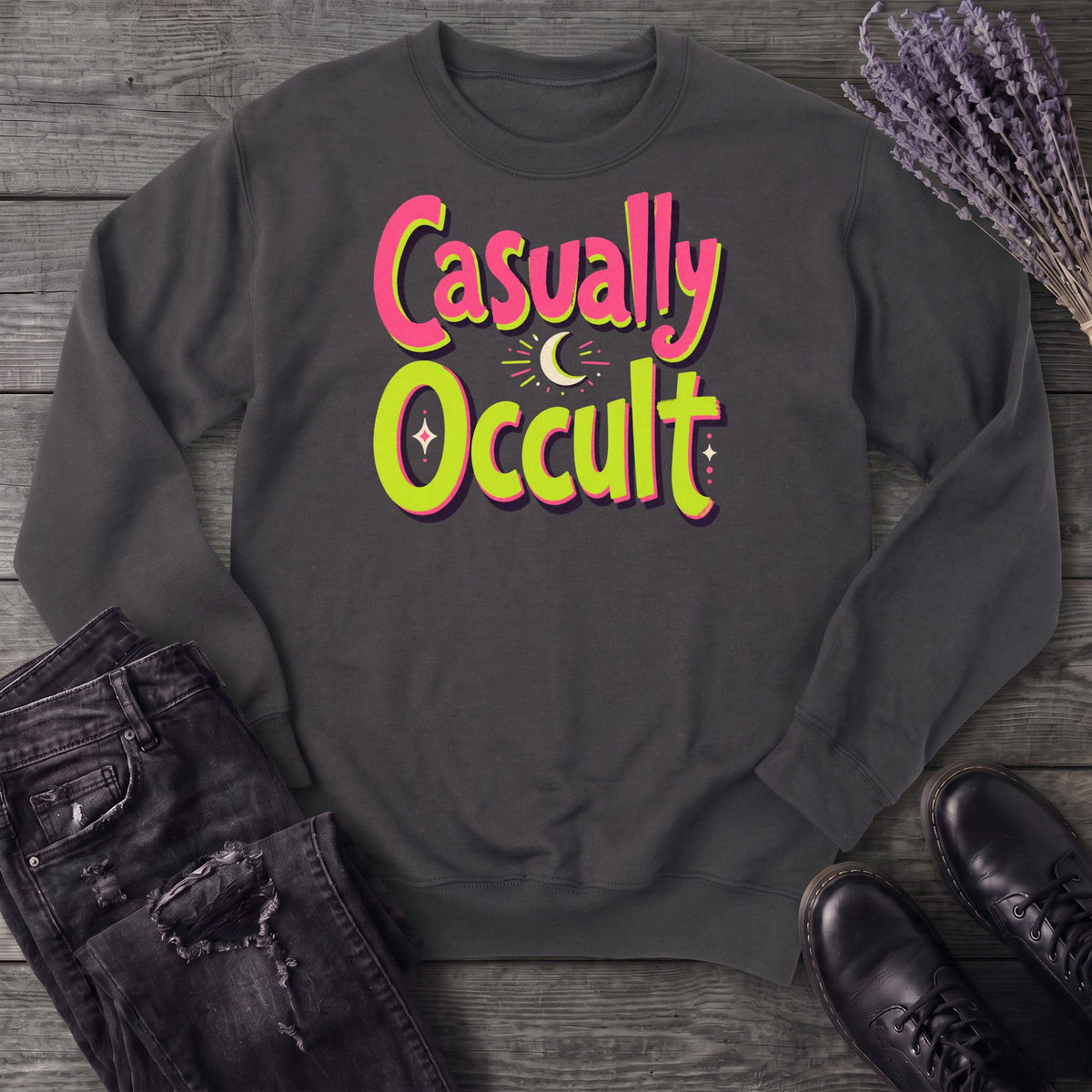 Bright Casually Occult Sweatshirt