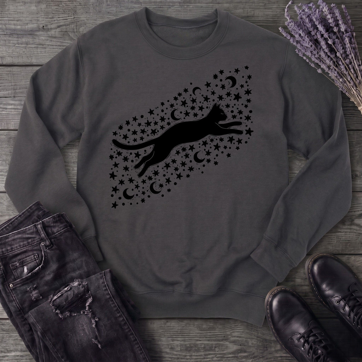 Celestial Cat Sweatshirt