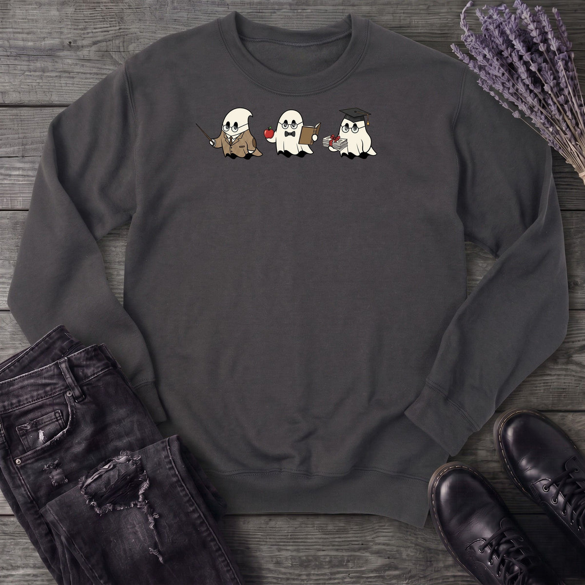 Professor Ghost Trio Sweatshirt
