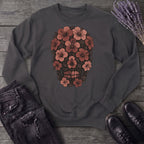 Hibiscus Skull Sweatshirt