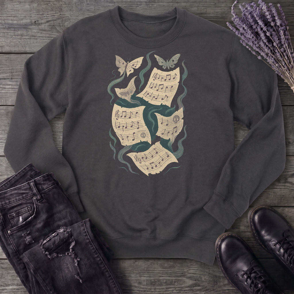 Spectral Sheet Music Sweatshirt