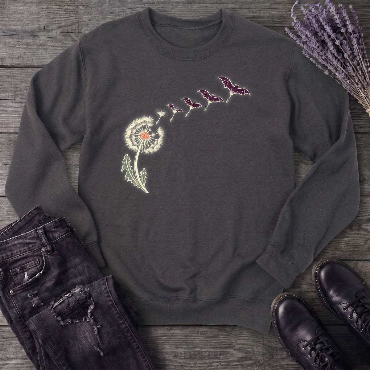 Dandelion Bats Sweatshirt