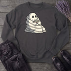 Movie Night Ghost Sweatshirt