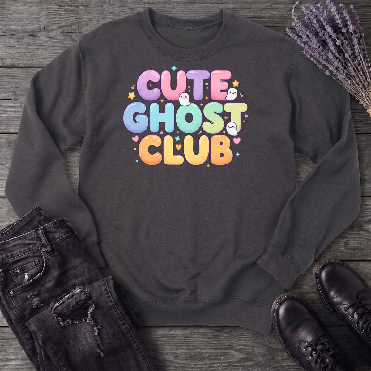 Cute Ghost Club Sweatshirt