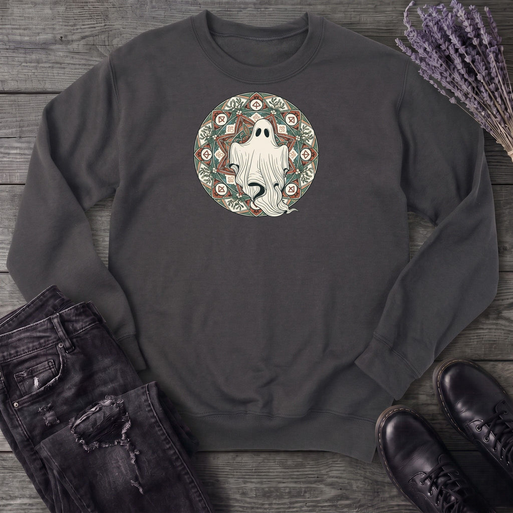 Boho Ghost Mandala Sweatshirt