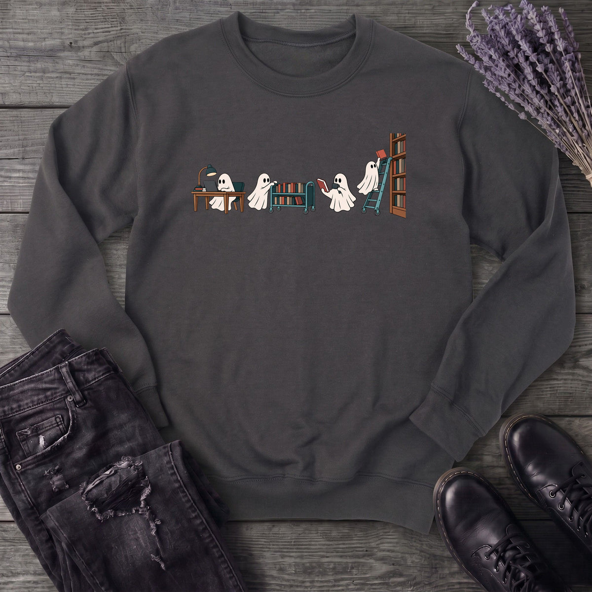 Library Ghosts Sweatshirt