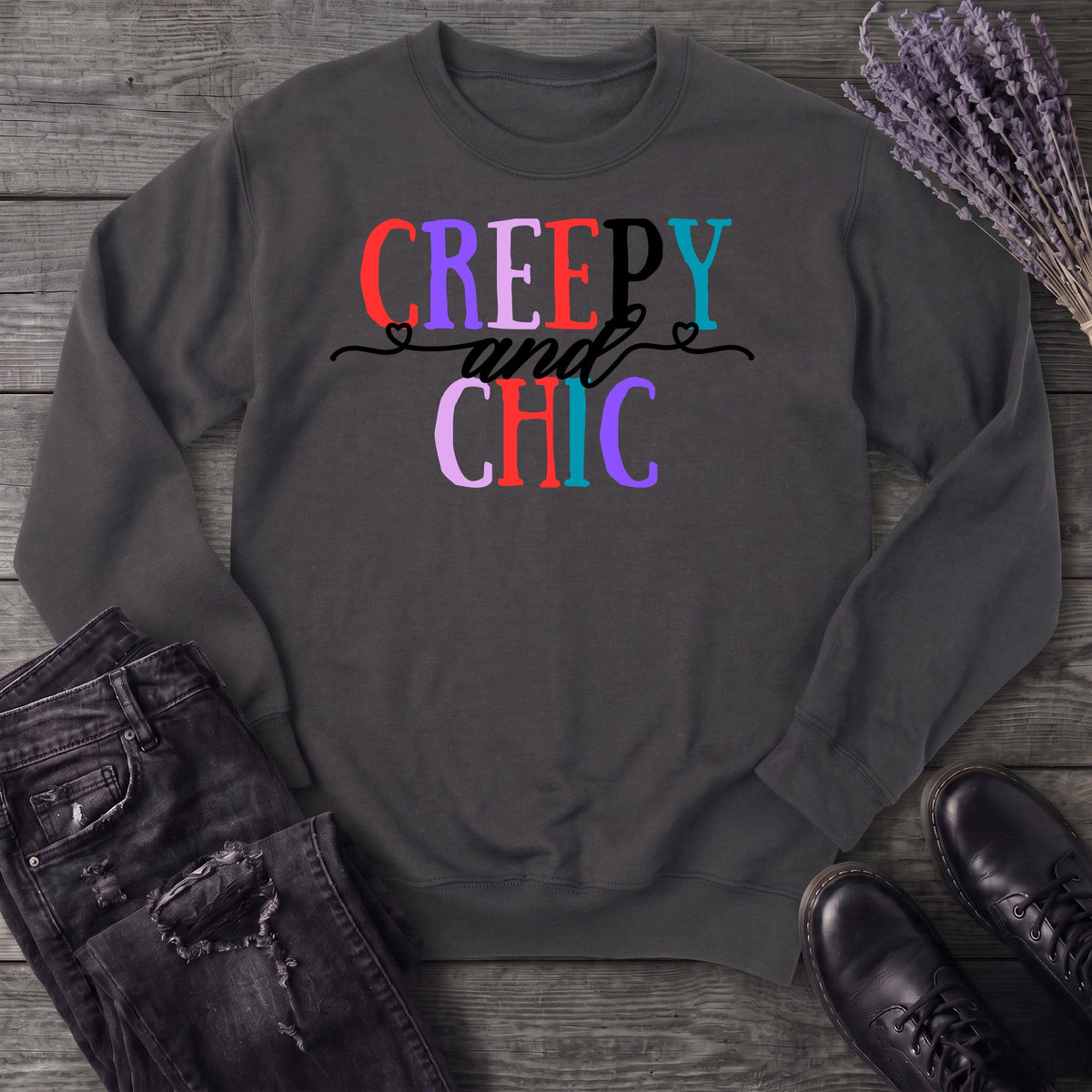 Creepy And Chic Sweatshirt